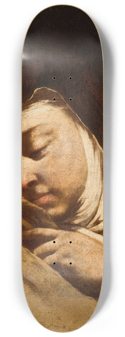 Domenico Maggiotto - Saint Teresa of vila Contemplating the Cross 8.25 inch art skate deck