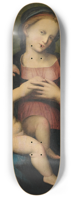 Domenico Puligo - Virgin And Child 8.25 inch art skate deck