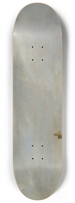Abraham de Verwer - La Grande Galerie du Louvre avec la porte Neuve et la tour de Bois 8.25 inch art skate deck
