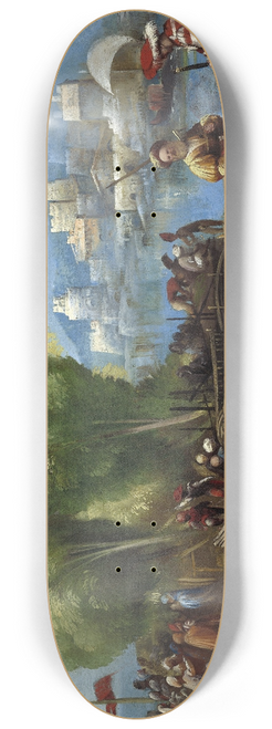 Dosso Dossi - Aeneas and Achates on The Libyan Coast 8.25 inch art skate deck