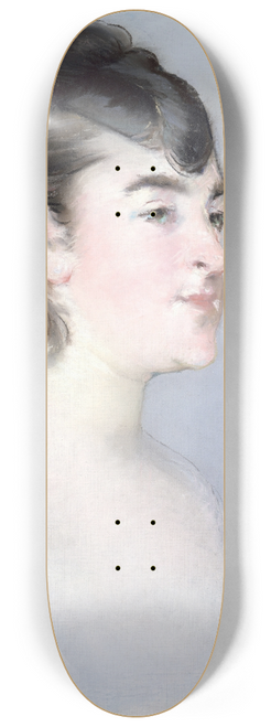 douard Manet - Mademoiselle Isabelle Lemonnier (18571926) 8.25 inch art skate deck