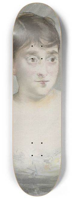 douard Manet - Portrait de Madame du Paty 8.25 inch art skate deck