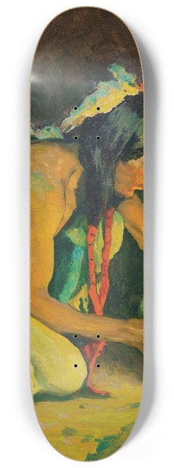 Eanger Irving Couse - The Potter 8.25 inch art skate deck