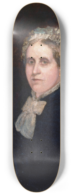 Eastman Johnson - Isabella Guthrie McCosh (1817-1909) 8.25 inch art skate deck