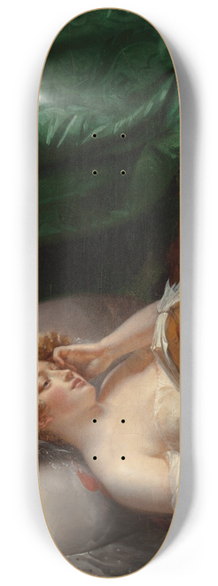 Aime Brune-Pags - Le Rveil 8.25 inch art skate deck
