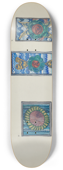 E. Boyd - Panels from Tin Frames and Nichos 8.25 inch art skate deck