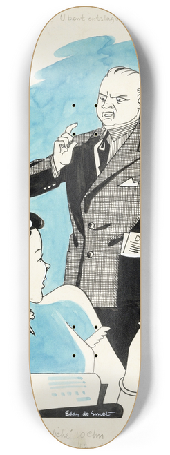 Eddy de Smet - Marjo wordt ontslagen 8.25 inch art skate deck