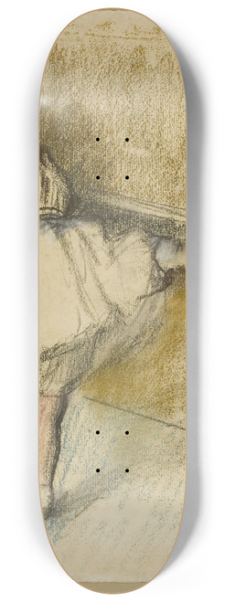 Edgar Degas - Dancer Stretching at the Bar 8.25 inch art skate deck