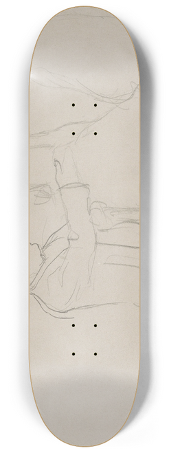 Edgar Degas - Sketches of a Ballet Master 8.25 inch art skate deck