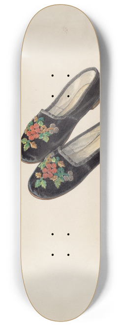 Edith Towner - Baby Shoes 8.25 inch art skate deck