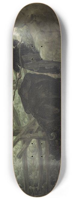 Edmund Franklin Ward - Heaven 8.25 inch art skate deck