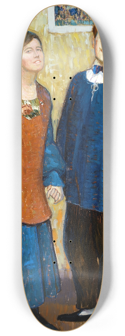 Edouard Antonin Vysekal - We Dont Know Where Were Going, But Were On The Way 8.25 inch art skate deck