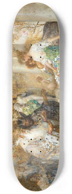 Eduard Veith - Umkehr zur Tugend 8.25 inch art skate deck