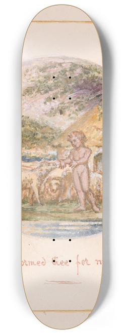 Edward Calvert - I have formed thee for my praise 8.25 inch art skate deck
