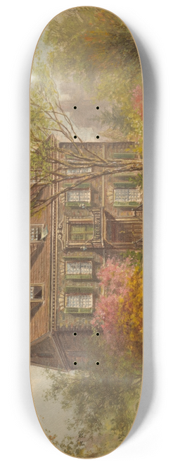 Edward Lamson Henry - The John HancockHouse 8.25 inch art skate deck