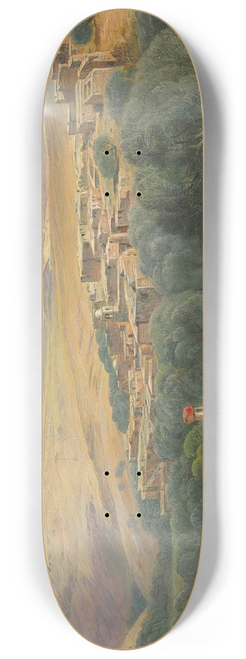Edward Lear - The Plains of Bethany 8.25 inch art skate deck