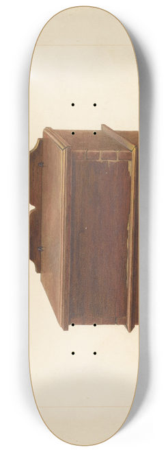 Edward L. Loper - Cabinet Spice Box 8.25 inch art skate deck
