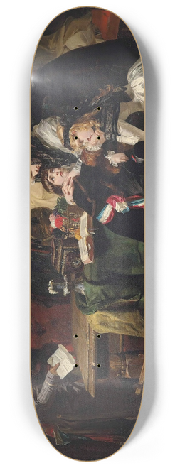 Edward Matthew Ward - The Last Parting of Marie Antoinette and her Son 8.25 inch art skate deck