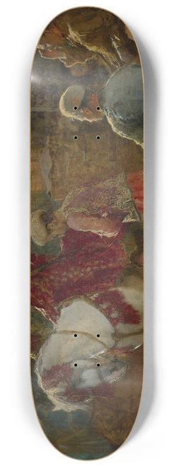 Edwin Lord Weeks - The grand vizier 8.25 inch art skate deck