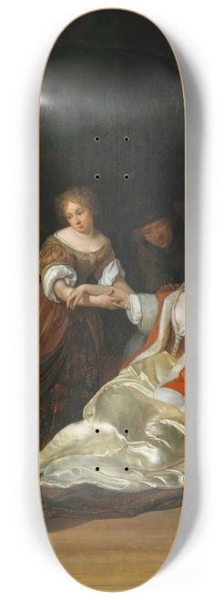 Eglon van der Neer - The Fainting Fit 8.25 inch art skate deck