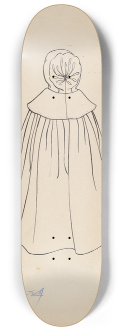 Eleanor Gausser - Cape 8.25 inch art skate deck