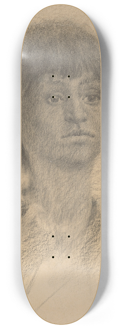 Elemr Halsz-Hradil - Portrt dievatka 8.25 inch art skate deck
