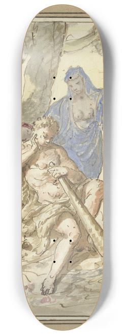 Elias van Nijmegen - Hercules op de tweesprong 8.25 inch art skate deck