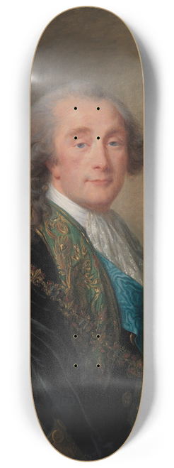 Elisabeth Louise Vige Le Brun - Alexandre Charles Emmanuel de Crussol-Florensac (17431815) 8.25 inch art skate deck
