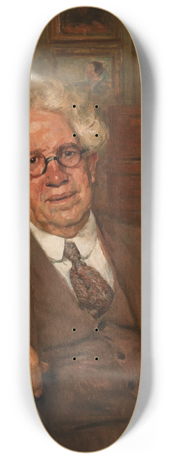 Eliseu Visconti - Retrato de Jos da Silva Brando 8.25 inch art skate deck