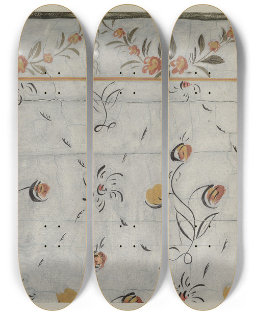 Triptych art skateboard deck of Martin Partyka Wall Decoration_2 by Martin Partyka