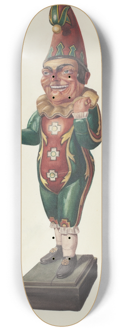 Elmer R. Kottcamp - Cigar Store Figure  Punch 8.25 inch art skate deck