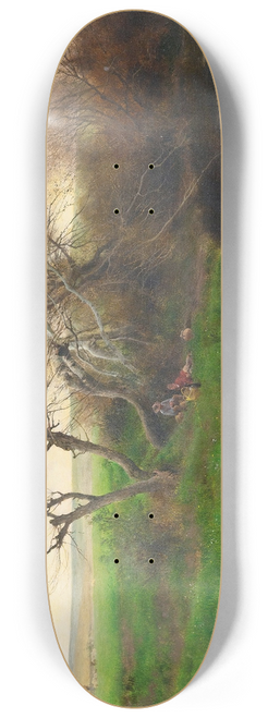 Emilio Snchez-Perrier - A QUIET STRETCH OF RIVER 8.25 inch art skate deck
