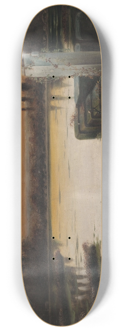 Enric Serra Auqu - Abendstimmung in den Pontinischen Smpfen 8.25 inch art skate deck