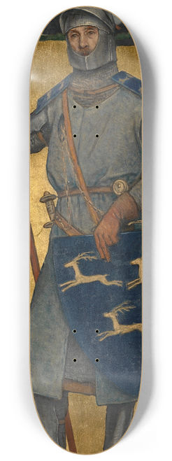Albert Frans Lieven De Vriendt - Jan Borluut 8.25 inch art skate deck