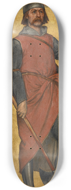 Albert Frans Lieven De Vriendt - Jan Breydel 8.25 inch art skate deck