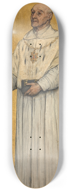 Albert Frans Lieven De Vriendt - Provost of Saint Donatus 8.25 inch art skate deck