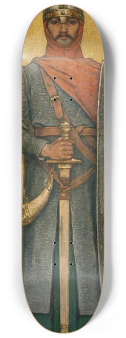 Albert Frans Lieven De Vriendt - Thierry of Alsace 8.25 inch art skate deck