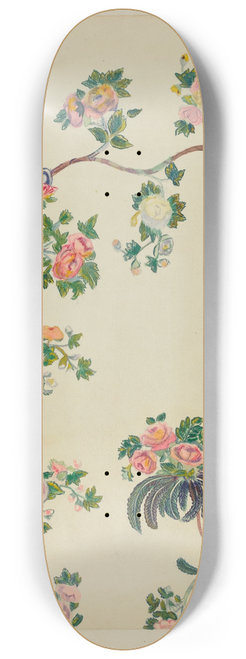 Ernest A. Towers, Jr. - Appliqued Coverlet  Tree Design 8.25 inch art skate deck