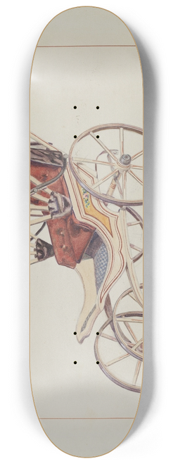 Ernest A. Towers, Jr. - Doll Coach 8.25 inch art skate deck