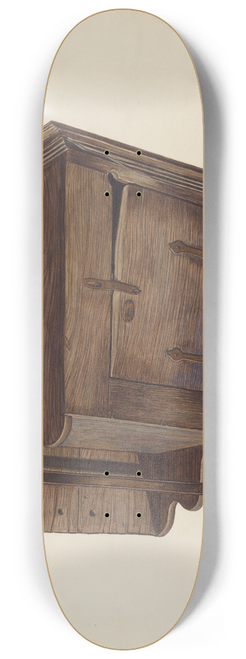 Ernest A. Towers, Jr. - Hanging Closet 8.25 inch art skate deck