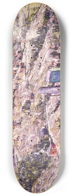 Ernest Lawson - Gold Mining, Cripple Creek 8.25 inch art skate deck