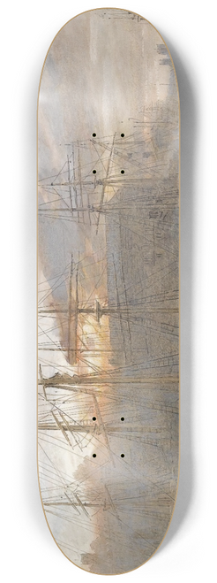 Albert Goodwin - Bristol docks 8.25 inch art skate deck