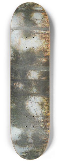 Albert Goodwin - The unfaithful knight 8.25 inch art skate deck