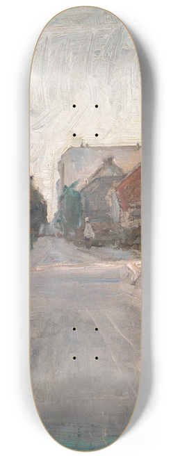 Albert Gottschalk - Gade. Udkanten af Kbenhavn 8.25 inch art skate deck