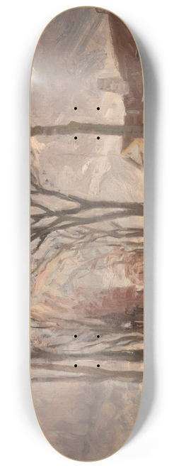 Albert Gottschalk - Lyngbyvejen ved Vintappergrden 8.25 inch art skate deck