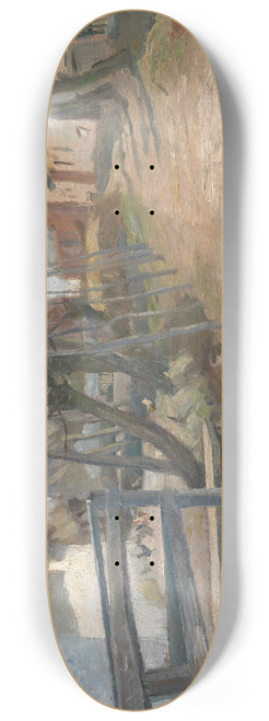Albert Gottschalk - Tidlig forrsdag i Glostrup 8.25 inch art skate deck