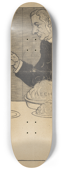 Albert Hahn - De Notenkraker, 15 juni 1907 ; Christelijke naastenliefde 8.25 inch art skate deck