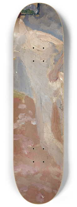 Ernst Schiess - Nackter Mann in Zimmerecke 8.25 inch art skate deck