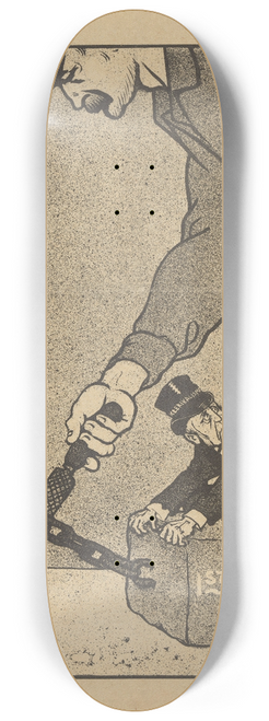Albert Hahn - De Notenkraker, 8 juni 1907 ; De Staten-verkiezingen 8.25 inch art skate deck