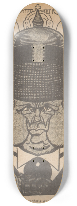 Albert Hahn - Kuyper, Hahns grote doelwit 8.25 inch art skate deck